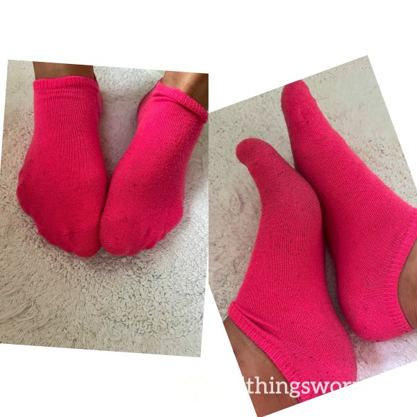 Stinky Hot Pink Gym Sock