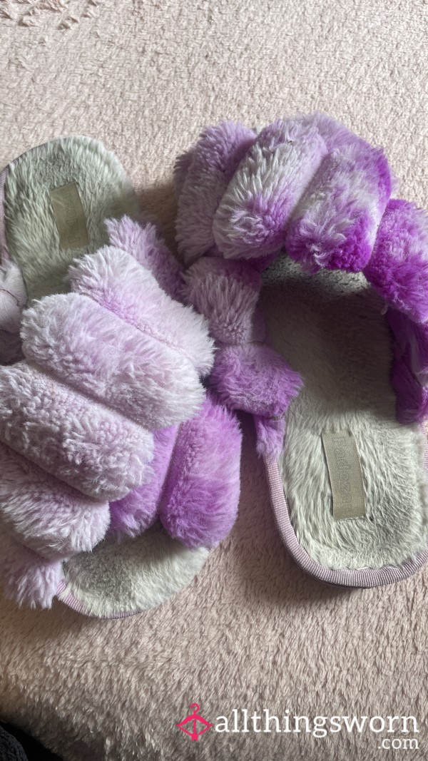 Stinky Well Worn Slippers