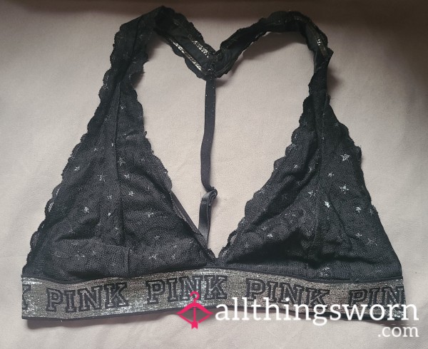 Stretched Elastic, No Cups Black VS Bralette - Extremely Rough Shape But More Comfortable Than Ever!