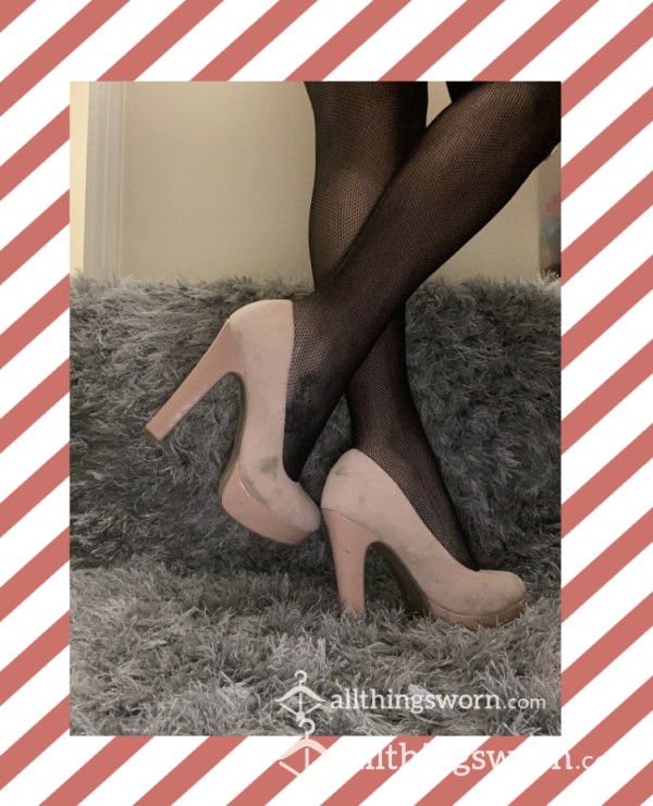 👠👠 Stunning S**y Size 6 Slightly Trashed Stripper Heels 👠👠