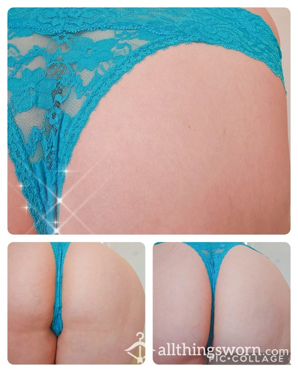 🔥🥵Stunning Turquoise Panties🥵🔥