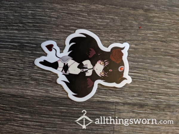 Succubus Cosplay Sticker