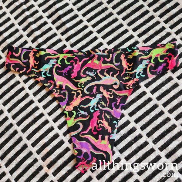 Super Soft Neon Dinosaur Panty