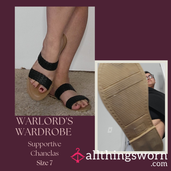 Warlord's Wardrobe: Supportive Chanclas Size 7