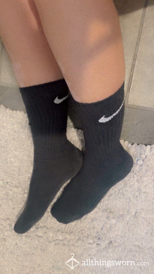 Black Nike Socks