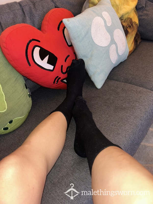 Sweaty Black Socks