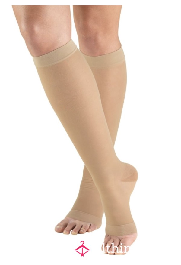 Sweaty Compression Socks