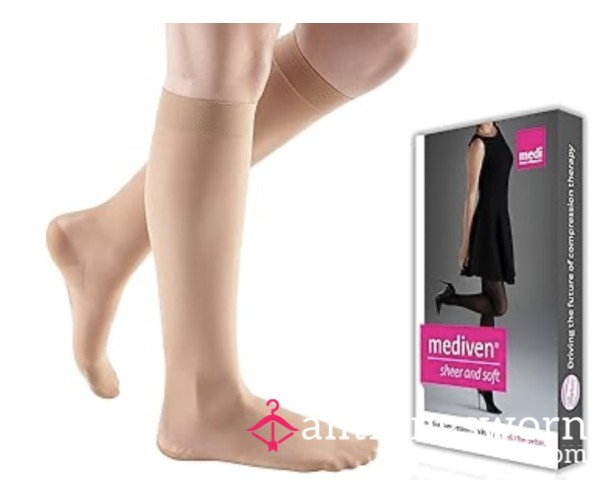 Sweaty Compression Socks