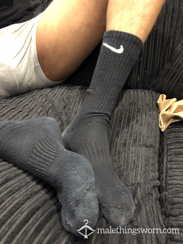 Sweaty Crusty Nike Gym Socks