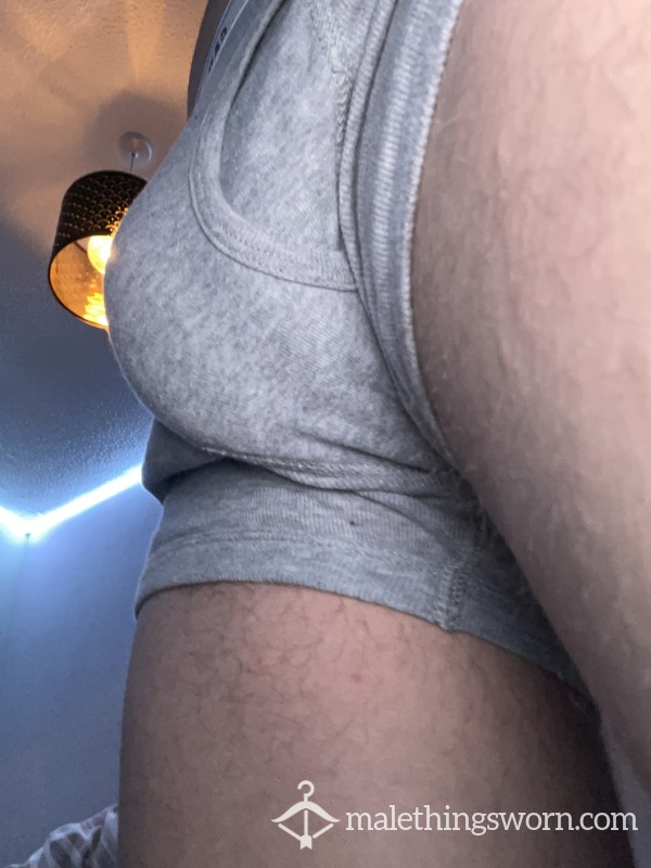 SWEATY GREY GAP BOXERS