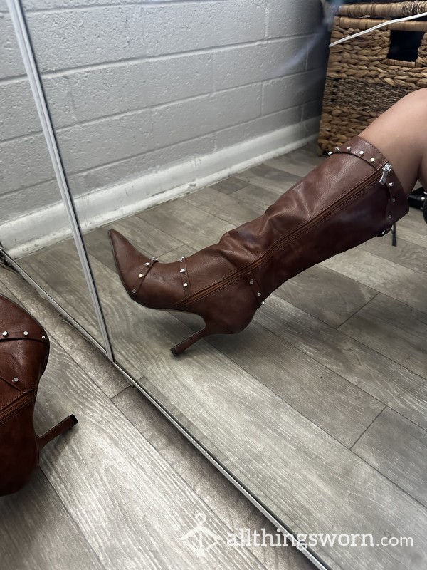 Sweaty Leather Brown Boot