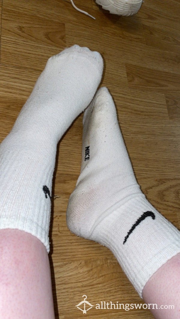 Sweaty Nike Socks