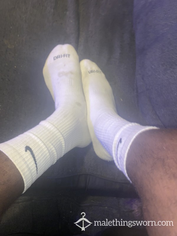 Sweaty Nike Socks