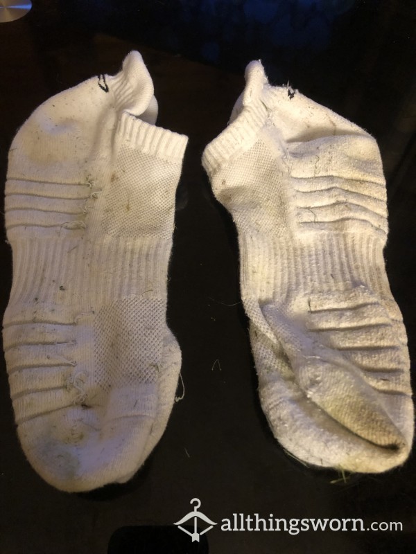 Sweaty Running Socks