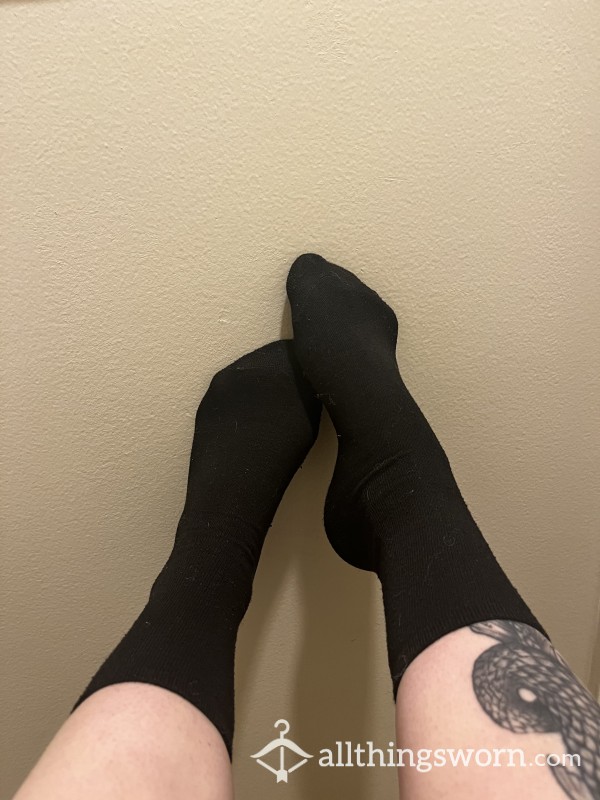 Sweaty Smelly Socks Black High Rise