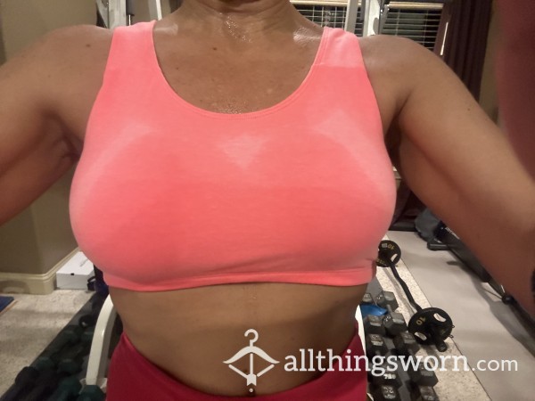 Sweaty Sports Bra