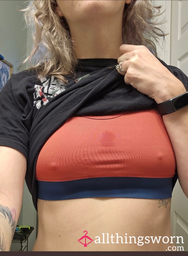 Sweaty Sports Bra