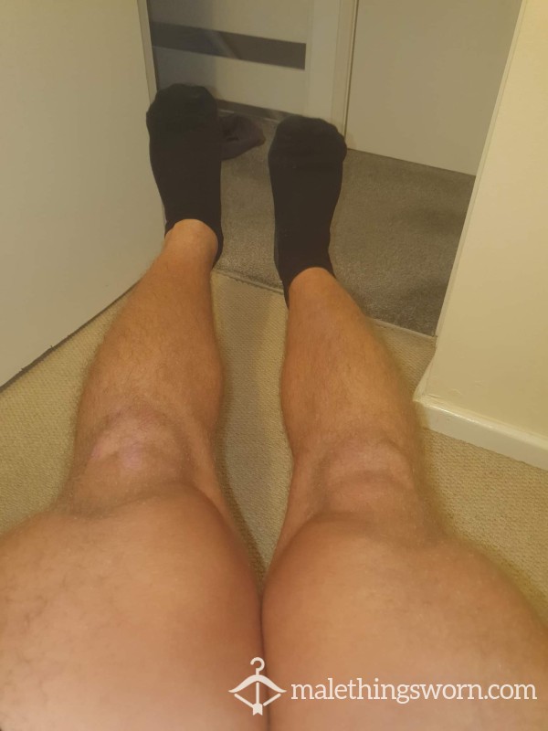 Sweaty Used Black Socks