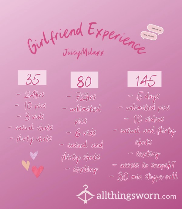 Sweet Girlfriend Experience!💞