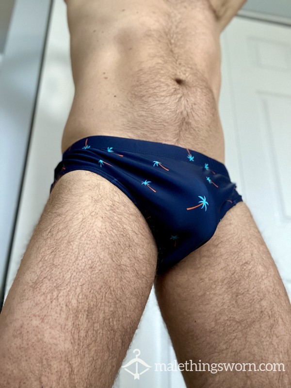 Swim Brief - Palm Tree