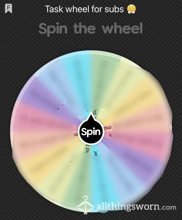 Task Wheel For Subs