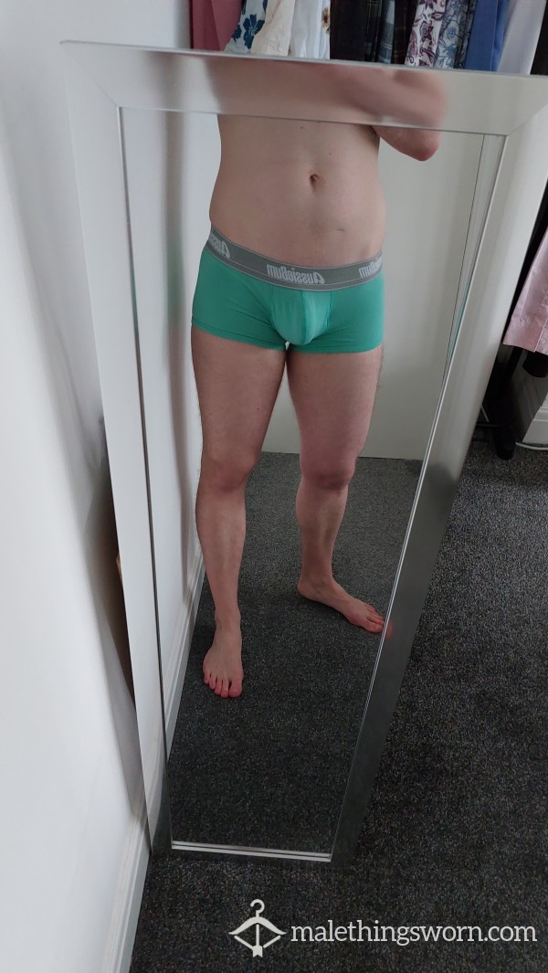 Teal Aussieb*m Wonderjock Boxer Briefs