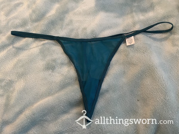 Teal G-String