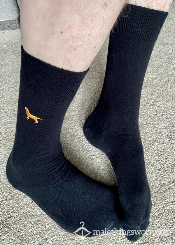 Thin Black Socks