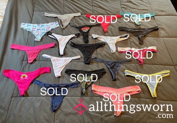 Thongs Available!