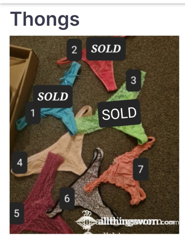 Thongs