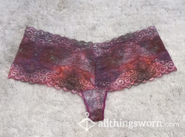 Tie-Dye Tarea Lace Cheeky Panty