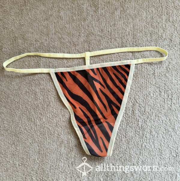 Tiger 🐯 G-String 😲