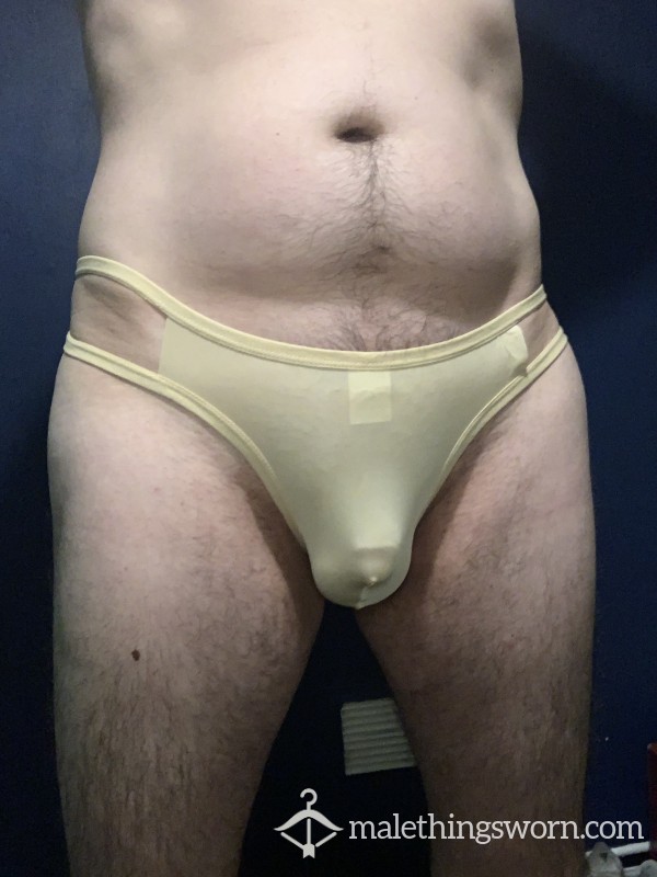 Tight Worn S**y And Smelly Thong