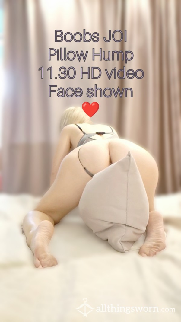 T*ts JOI Pillow Hump 🍒 11.30 Min HD Video