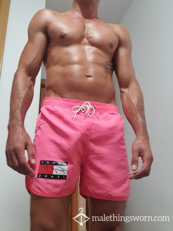 Tommy Hilfiger Raspberry Pink Shorts