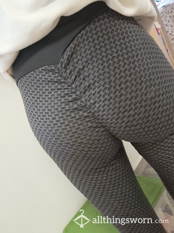 Torn Grey Leggings