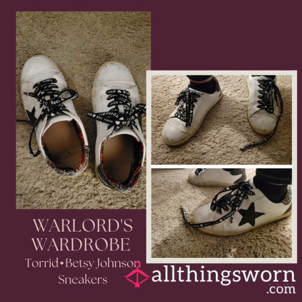 Warlord's Wardrobe: Torrid X Betsy Johnson Sneakers Sz 7