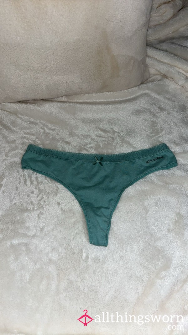 Turquoise Thong