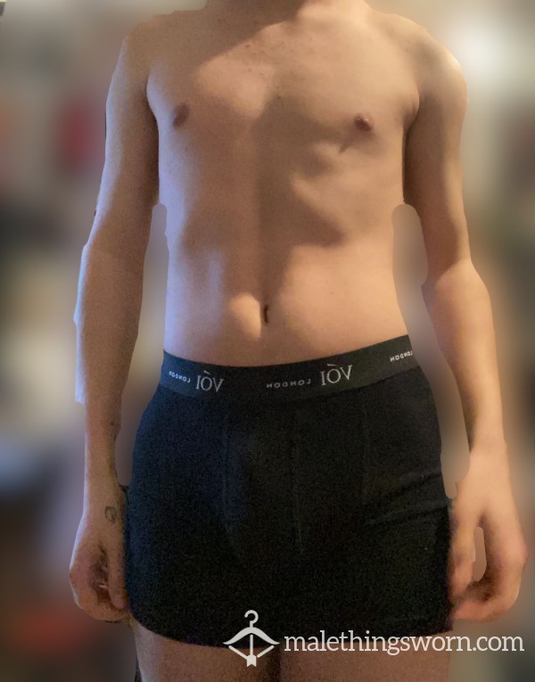 Twink In Tight Black Undies