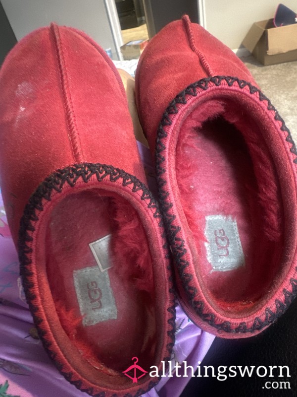 Ugg Red Slippers