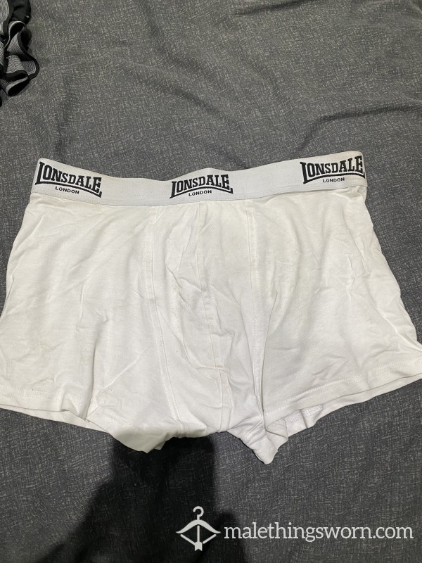 Uk Pleasure Boys Show Worn Boxers