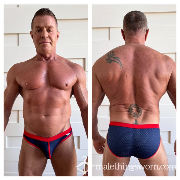 Unlined Mesh Briefs