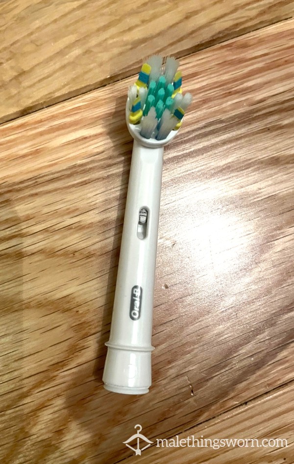 Used And Abused Electric Or*l-B Toothbrush Head