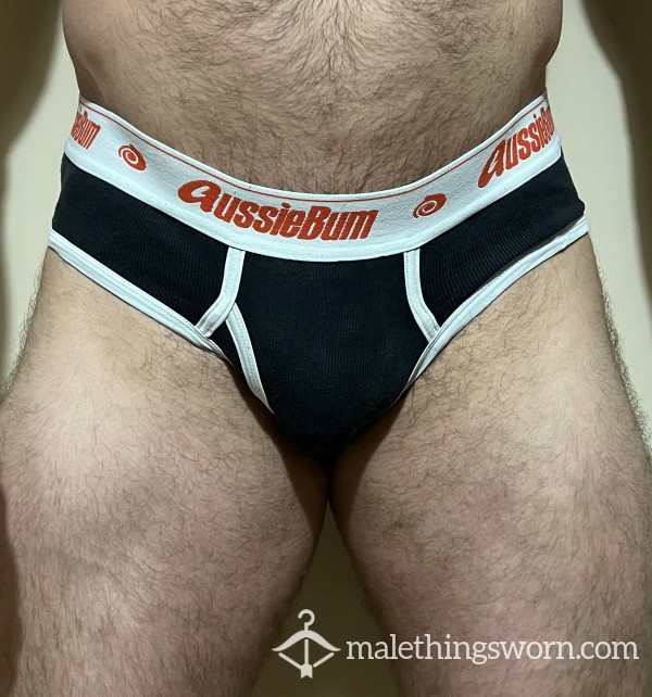 Used Black Aussieb*m Briefs