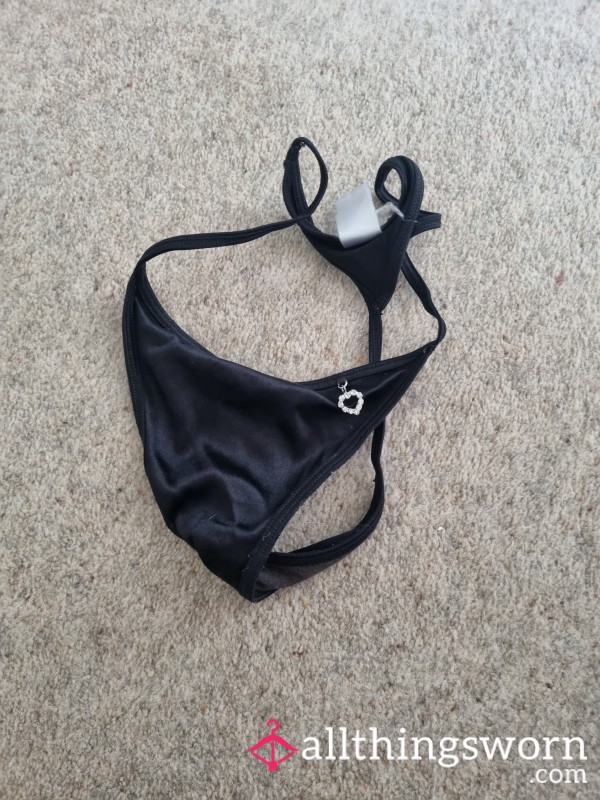 Used Black G-String