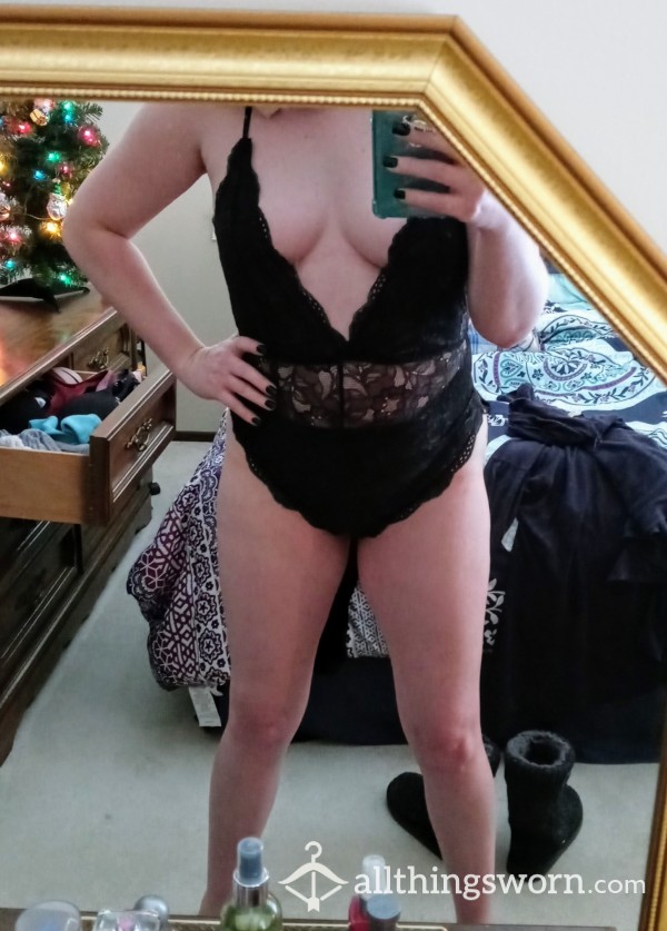 Used Black Lingerie