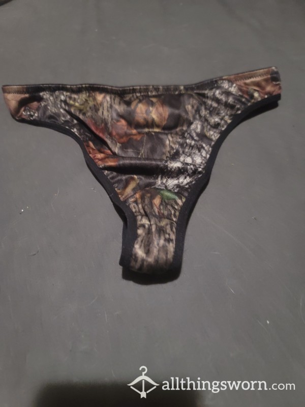 Used Camo Panties