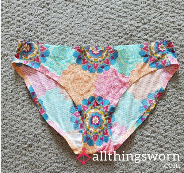 Used Colorful Boho Panties