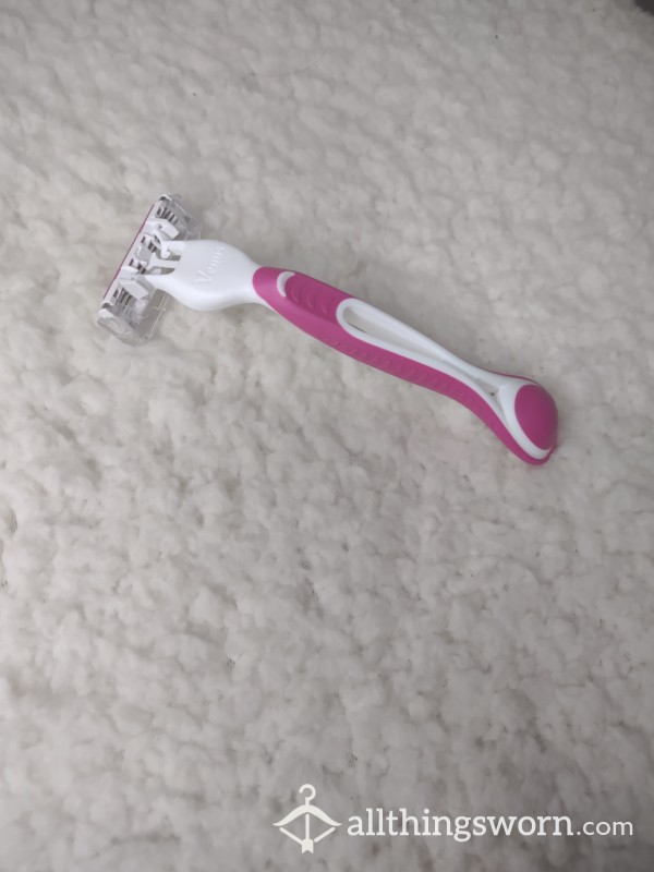 Used Disposable Razor