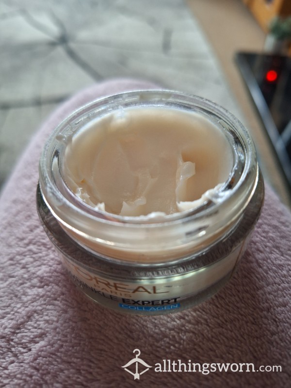 Used Face Cream